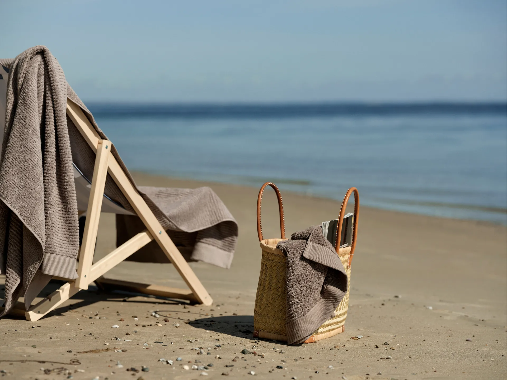 클래식 배스 타월 70x140 cm, Taupe Zone Denmark | 존 덴마크