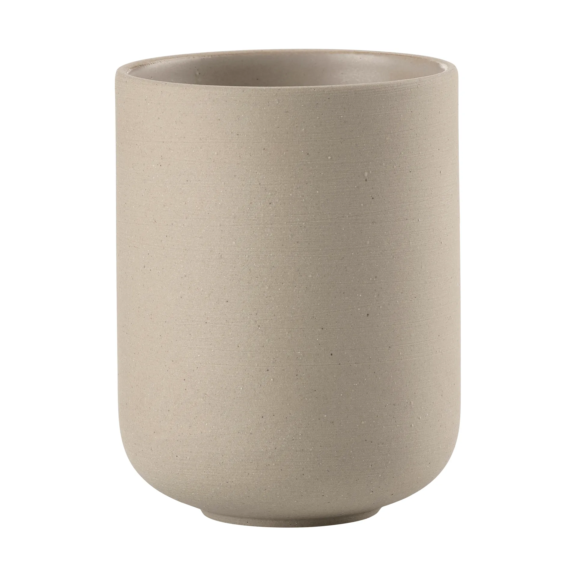 센수 칫솔 컵 Ø7.4x9.5 cm, Taupe Zone Denmark | 존 덴마크