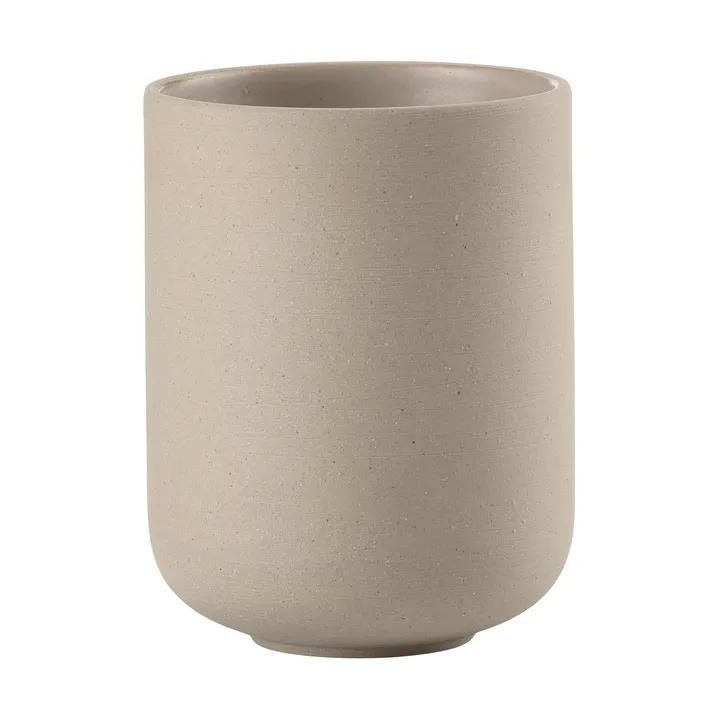 센수 칫솔 컵 Ø7.4x9.5 cm - Taupe - Zone Denmark | 존 덴마크