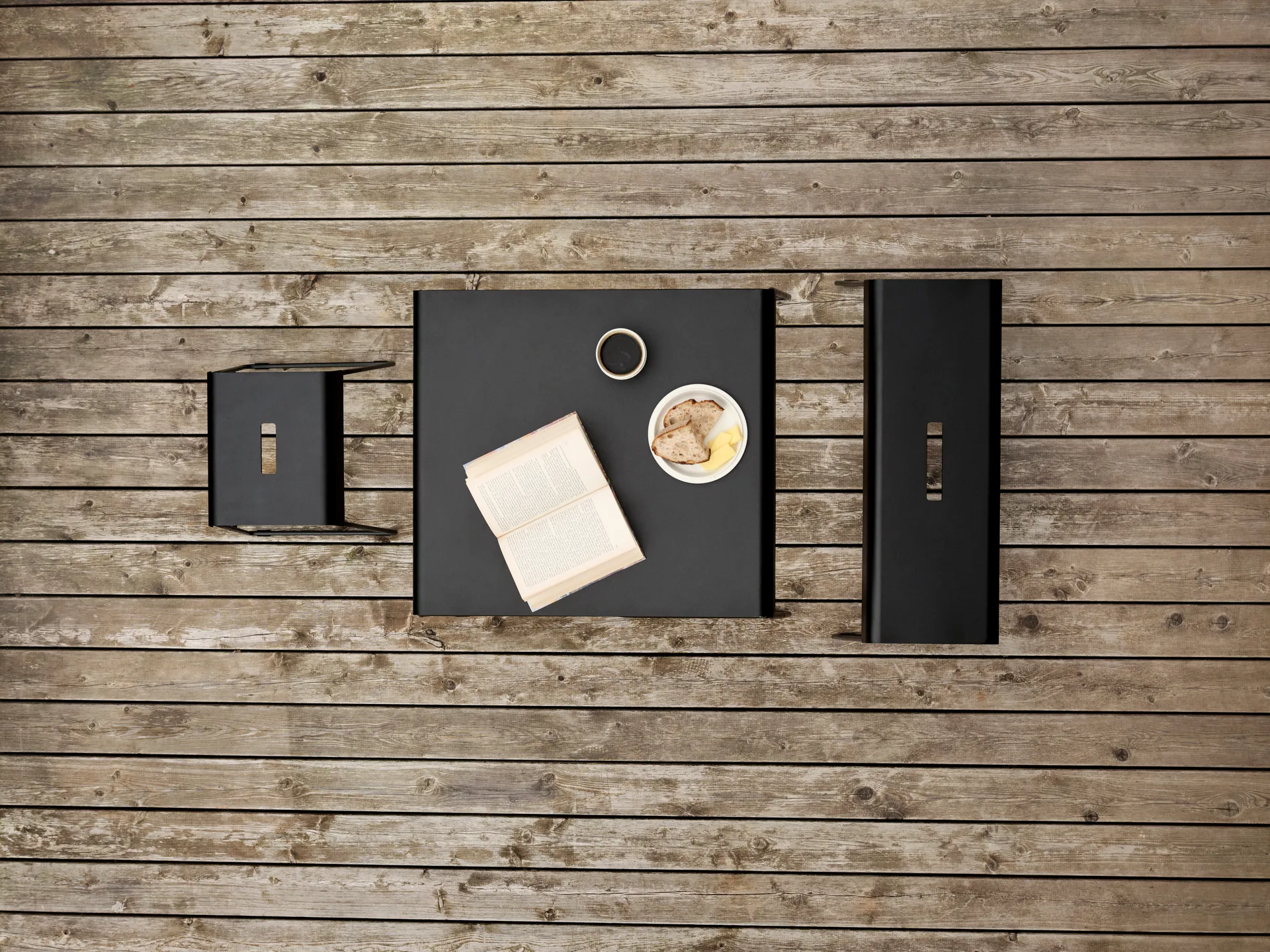 A-stool 아웃도어 스툴 45 cm, Black Zone Denmark | 존 덴마크