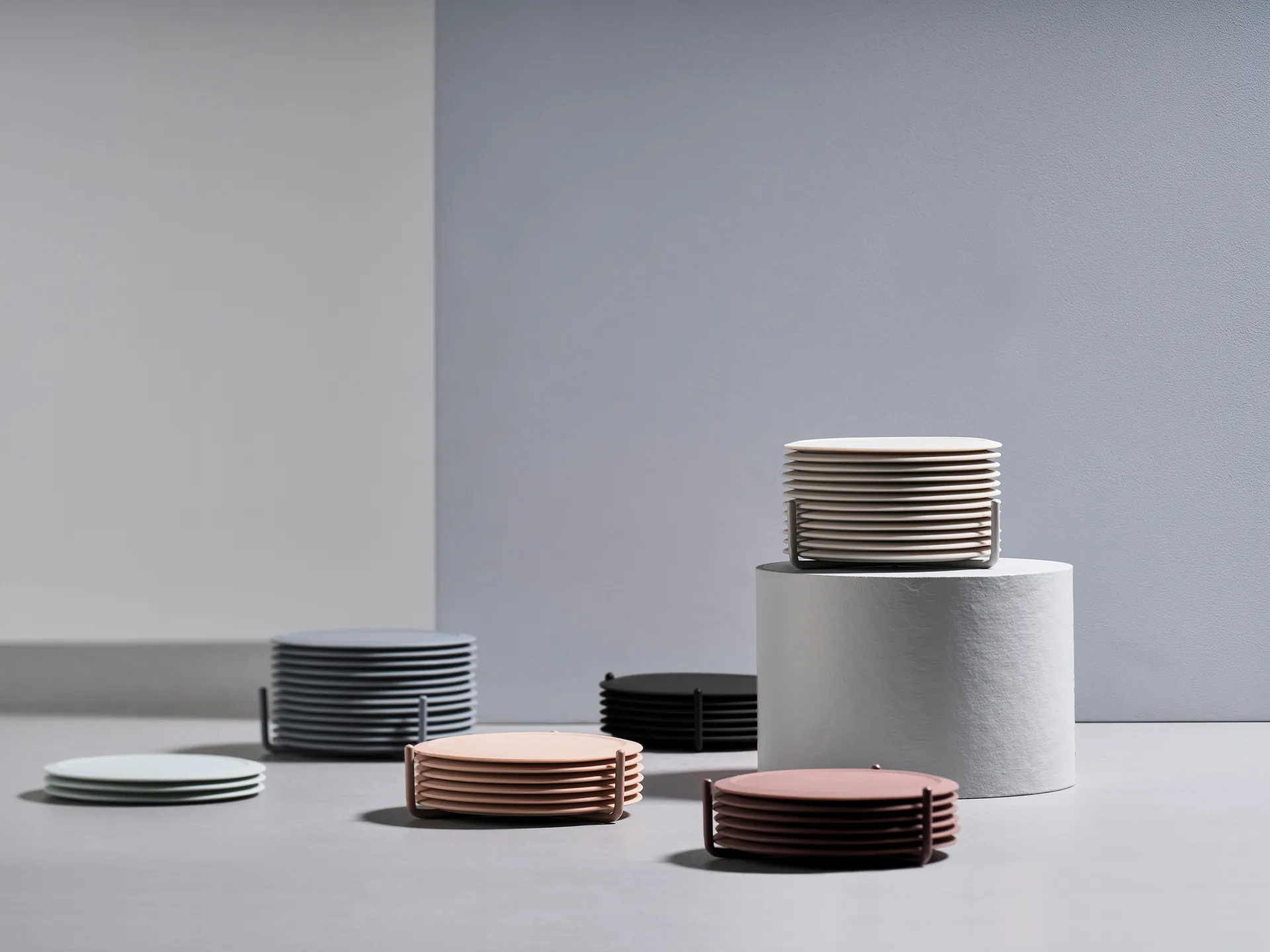 싱글즈 코스터 & 홀더, Black Zone Denmark | 존 덴마크