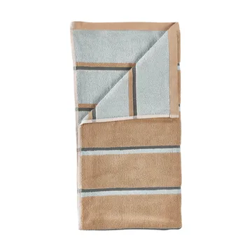 사우나 타월 - Camel-ice blue-olive green, 70x140 cm - Zone Denmark | 존 덴마크
