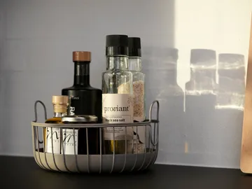 Inu 바구니 Ø22x8 cm - Taupe - Zone Denmark | 존 덴마크