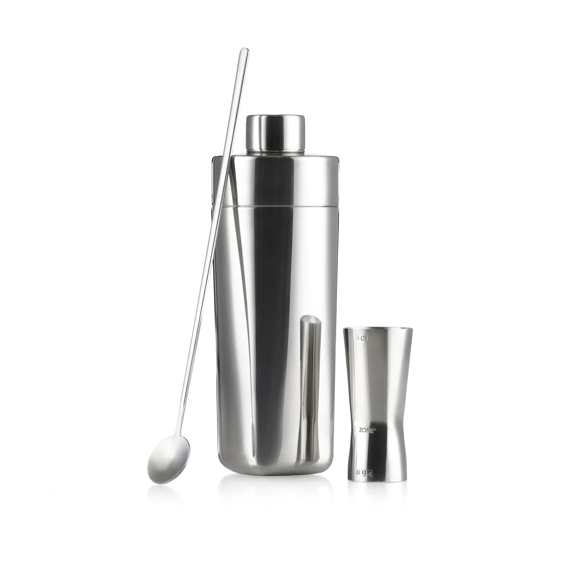 Rocks 바 칵테일 세트 3개 세트, Metal Zone Denmark | 존 덴마크