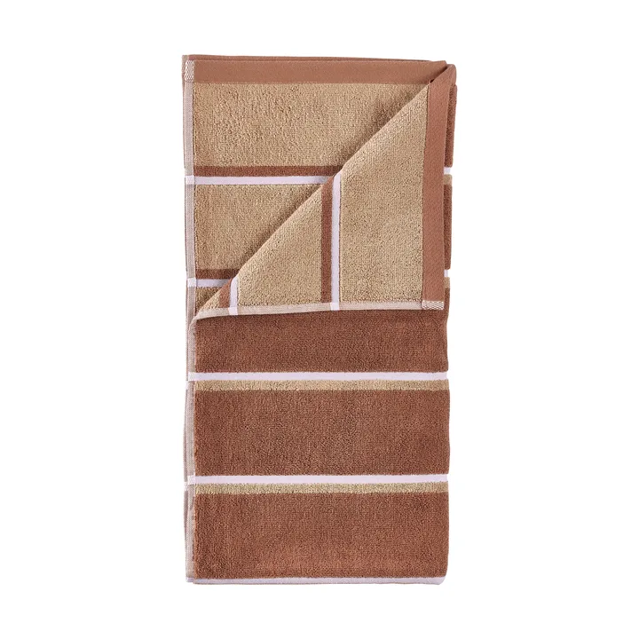 사우나 타월 - Terracotta-camel-lupine, 70x140 cm - Zone Denmark | 존 덴마크