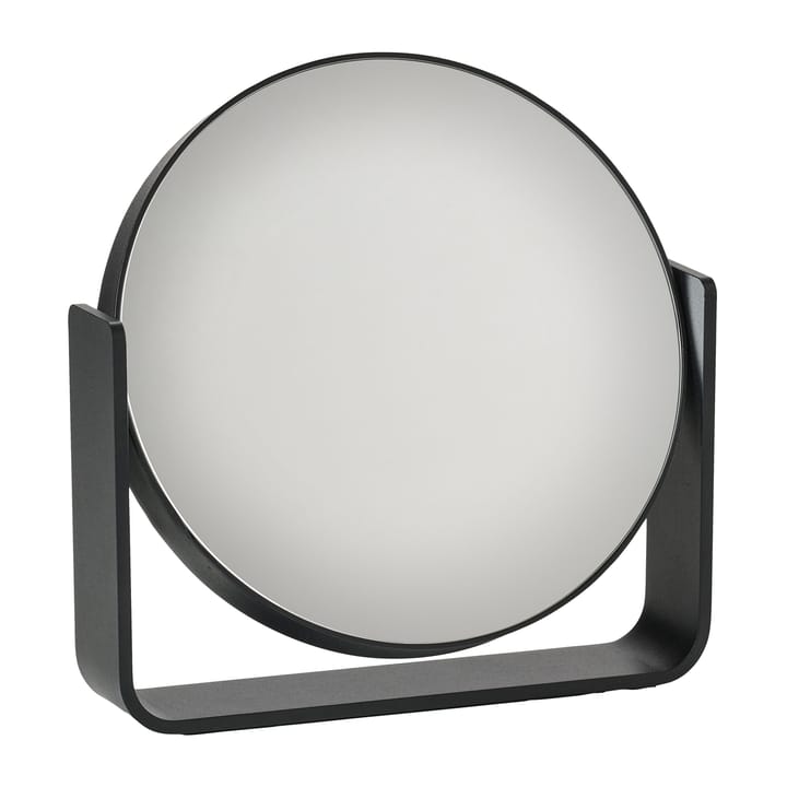 Ume 테이블 거울 & 5x forlargeing 19x19.5 cm - Black - Zone Denmark | 존 덴마크