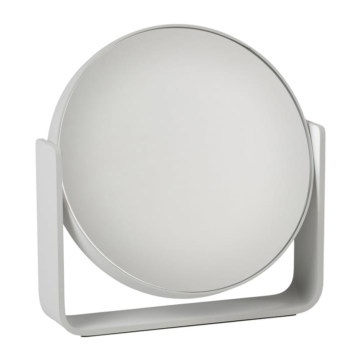 Ume 테이블 거울 & 5x forlargeing 19x19.5 cm - Soft grey - Zone Denmark | 존 덴마크