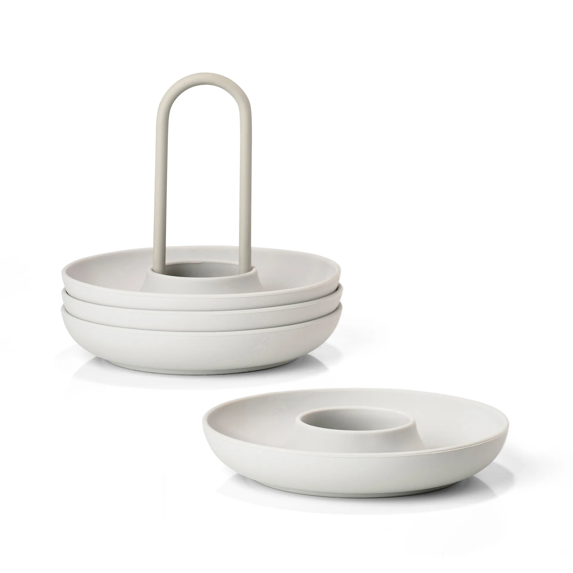 싱글즈 에그컵 & 홀더, Warm Grey Zone Denmark | 존 덴마크