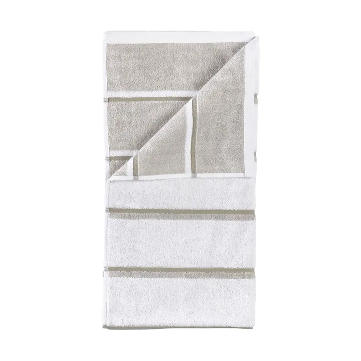사우나 타월 - White-soft grey-eucalyptus, 70x140 cm - Zone Denmark | 존 덴마크