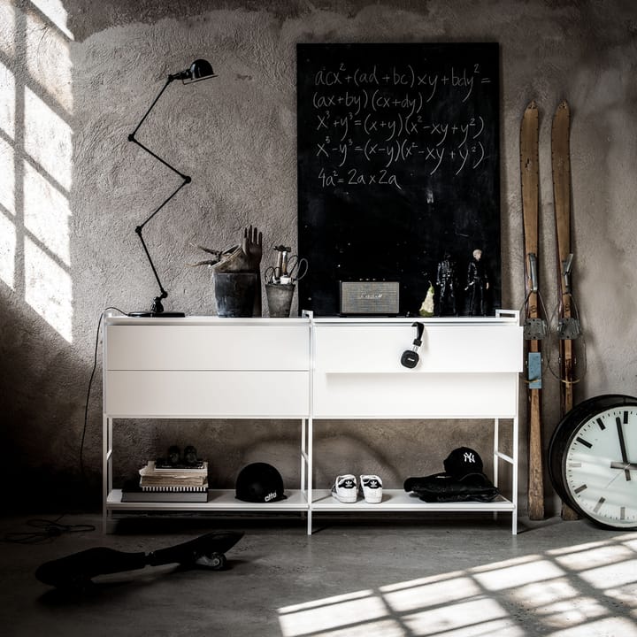 Molto 840 선반, White, incl, white metal frame Zweed | 즈위드