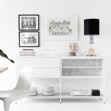 Molto 840 선반 - White, incl, white metal frame - Zweed | 즈위드