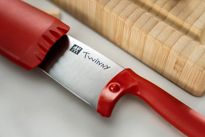 트위니 나이프 10 cm, Red Zwilling | 즈윌링
