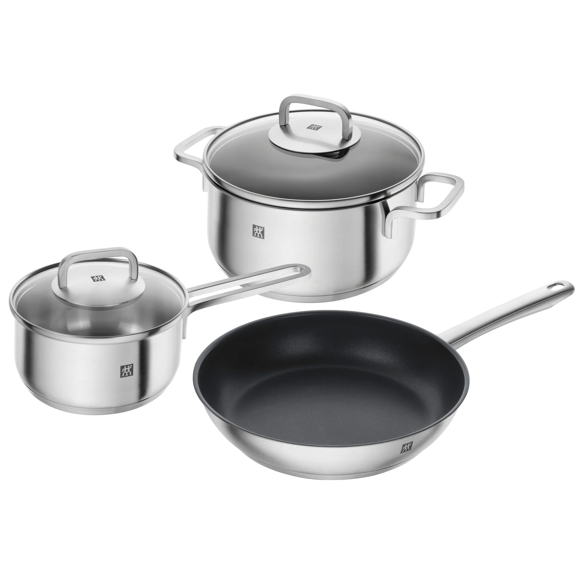 즈윌링 큐브 팟 세트 3 피스, stainless steel-clear Zwilling | 즈윌링