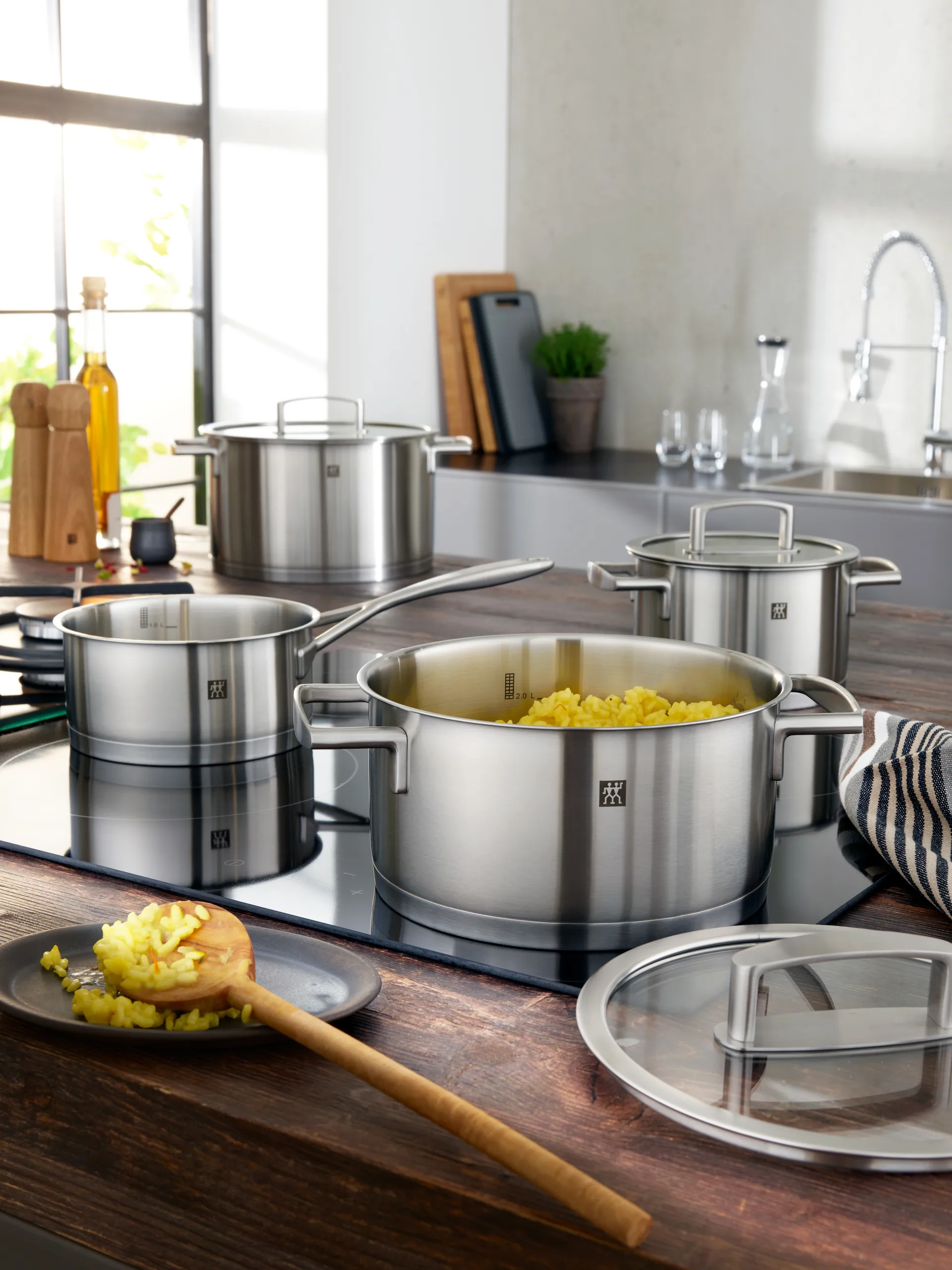 즈윌링 바이탈리티 소스팬 세트 3 피스, Stainless steel-clear Zwilling | 즈윌링