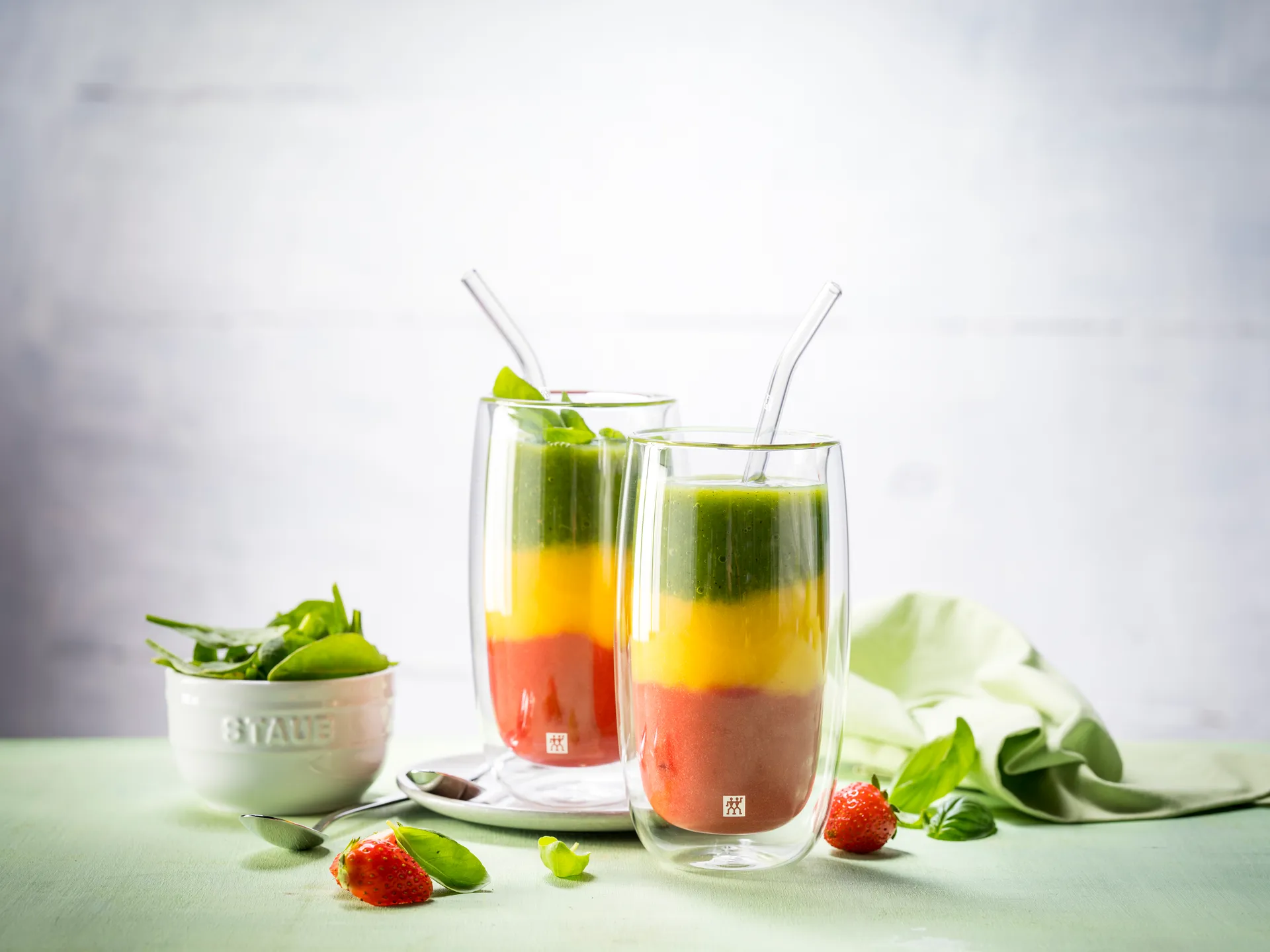 즈윌링 소렌토 빨대 & 벤드 4개 세트, Clear Zwilling | 즈윌링