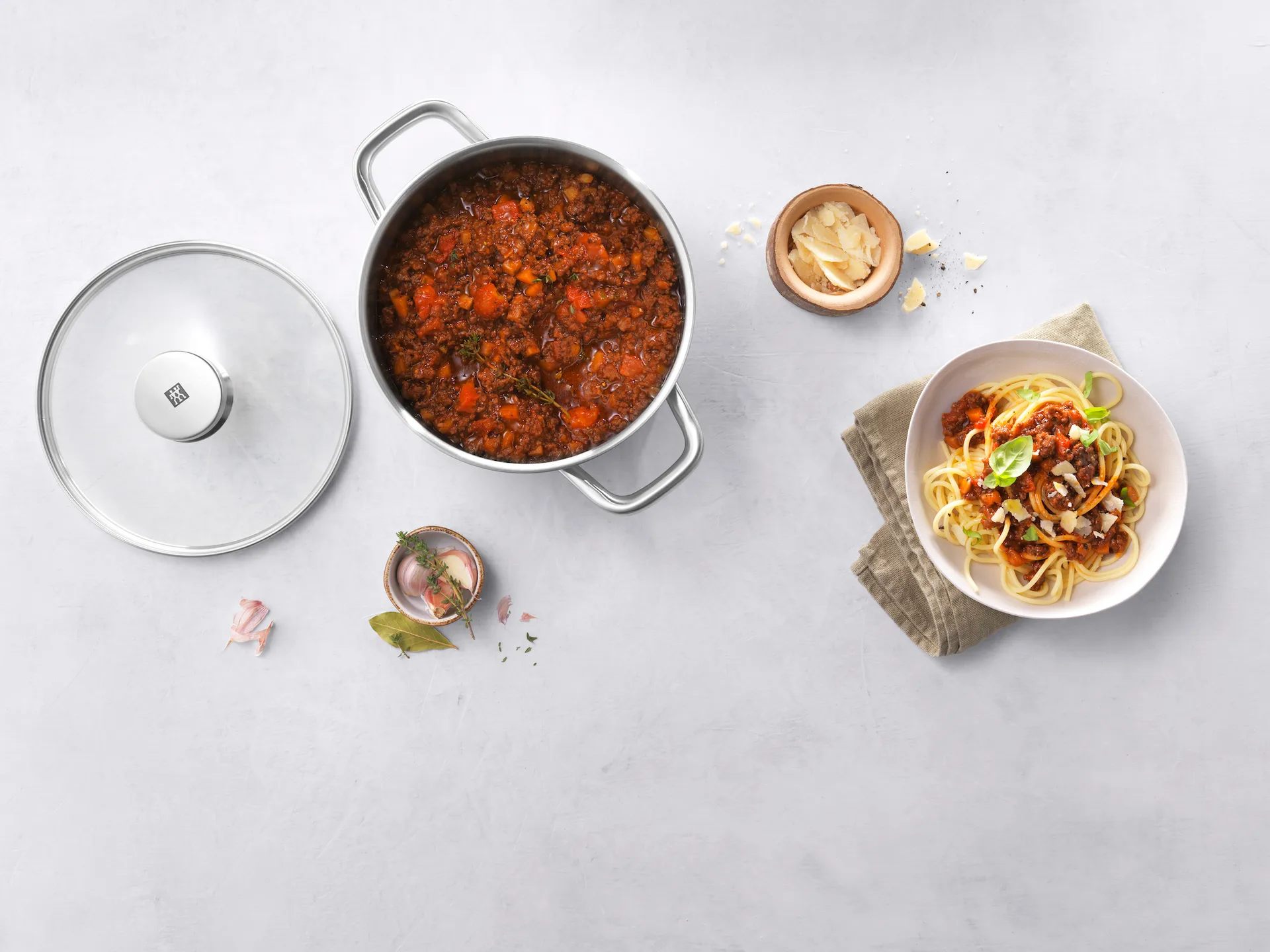 즈윌링 큐브 소스팬 세트 9 피스, Stainless steel-clear Zwilling | 즈윌링