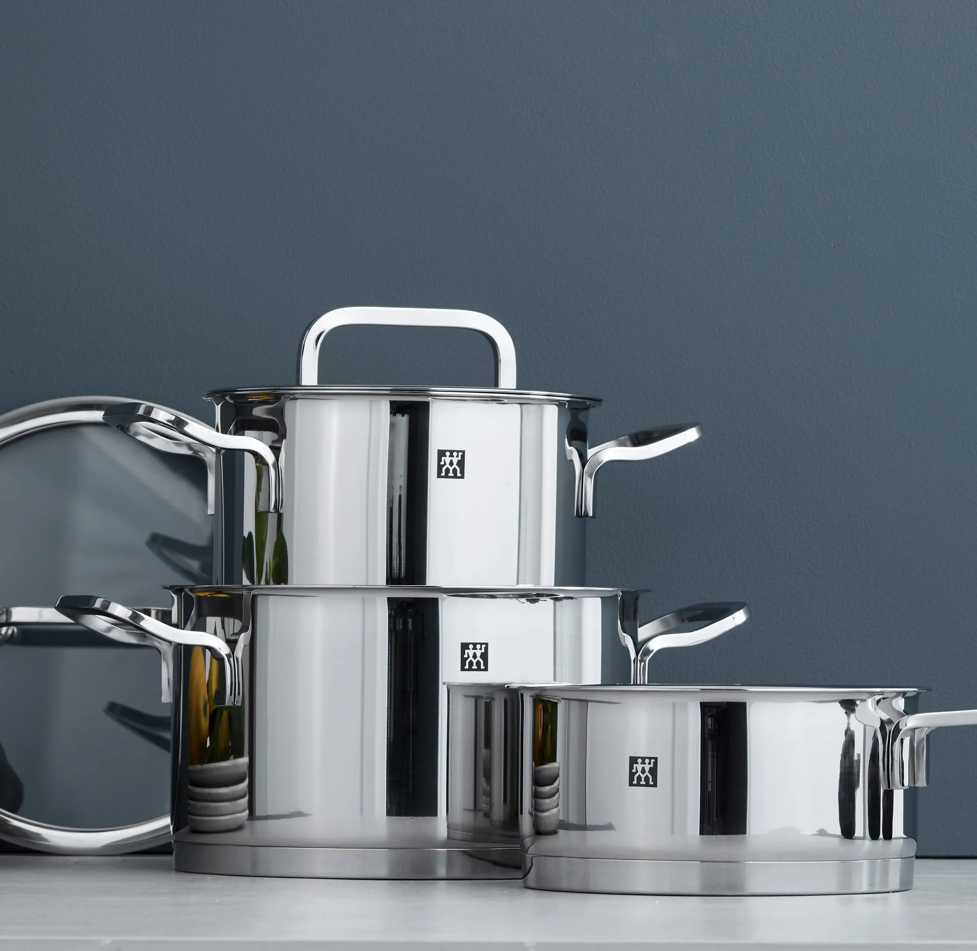 즈윌링 모먼트 S 냄비 3점세트, stainless steel-black Zwilling | 즈윌링